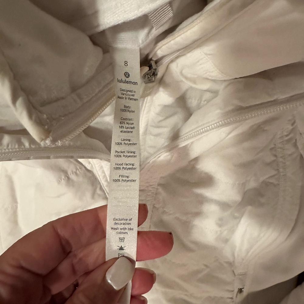 lululemon athletica white Jacket - Picture 2 of 5